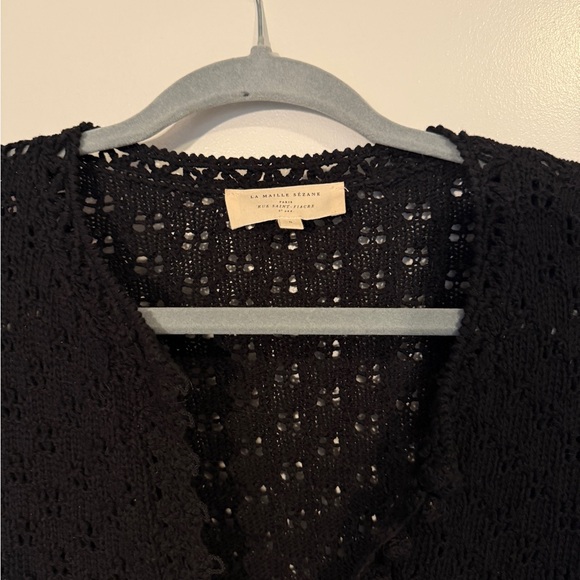 Sezane Martie Cardigan Black - Size S - Picture 4 of 4